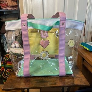 Stoney Clover Lane x Target Tote Bag - Clear & Lavender.